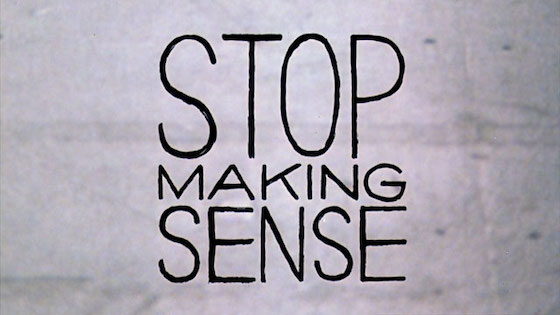 Stop Making Sense (2018) - Blu-ray Review
