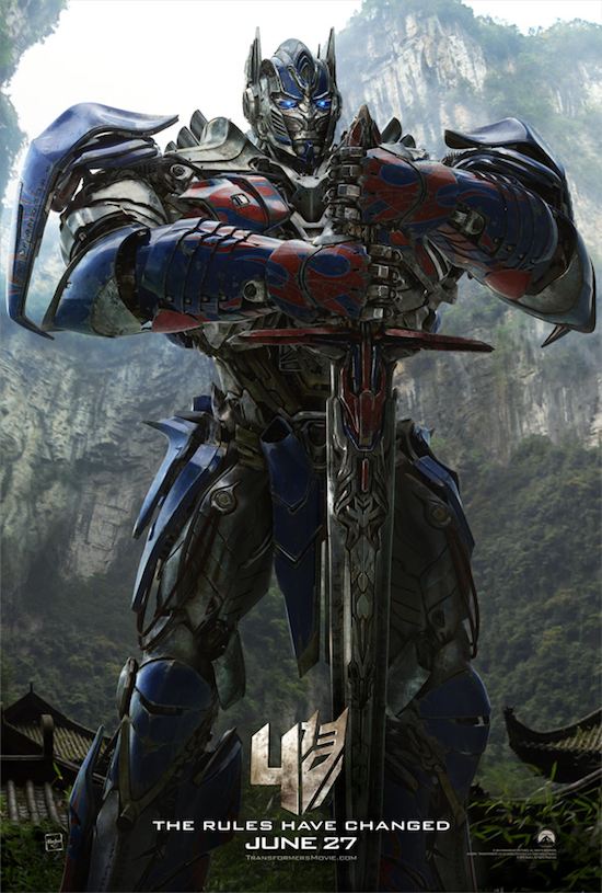 Transformers: Age of Extinction - Poster