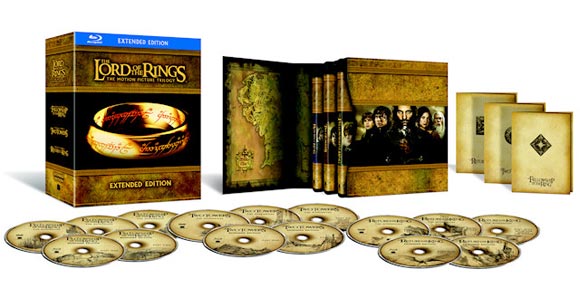 Lord of the Rings Blu-ray Extended Edition Trilogy