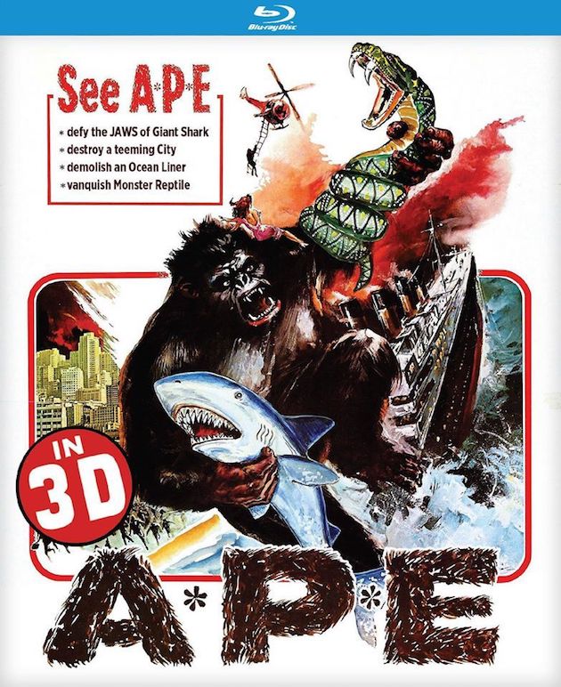 Ape 3D Aka A*P*E (1976) - Blu-ray Review