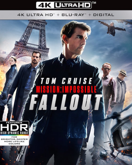 Mission: Impossible - Fallout blu-ray