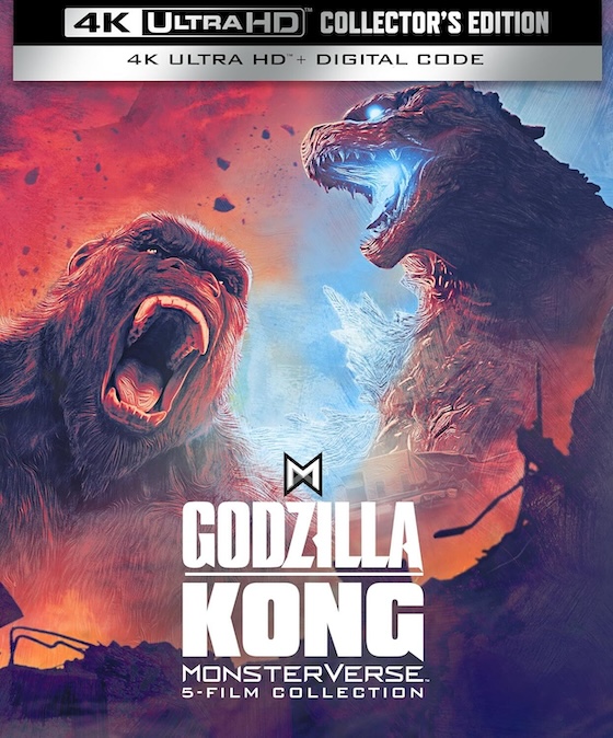 Godzilla/Kong Monsterverse 5-Film Collector's Edition