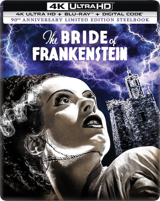 The Bride of Frankenstein (1935) - 4K Ultra HD + Blu-ray + Digital 4K SteelBook