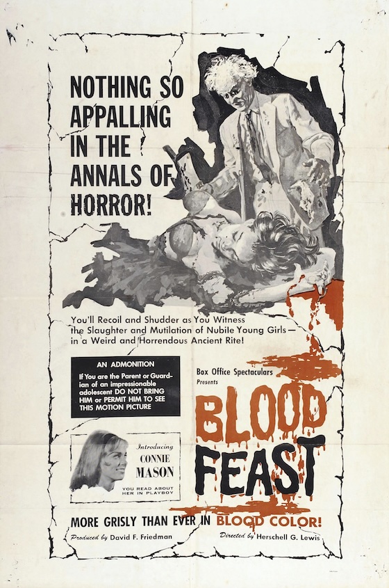 blood feast poster