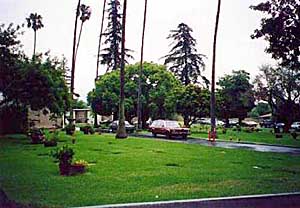 Oakwood Memorial Park where Bob Crane is buried