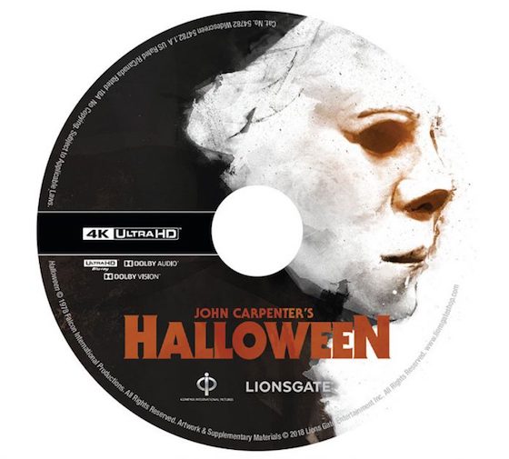 Halloween 4k UltraHD Combo Pack Details