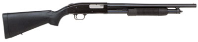 Mossberg 12-gauge shotgun. Possibly like the one to kill Dorothy.