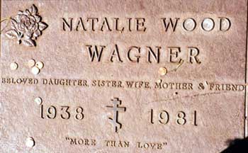 Natalie Wood Grave Marker