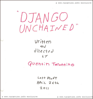 Tarantino next film - Django Unchained