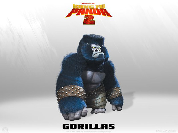 Kung Fu Panda 2 Gorillas