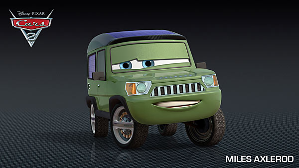 Miles Axelrod Cars 2 Characters