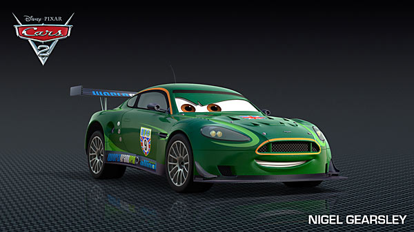 Nigel Gearsley Cars 2 Characters