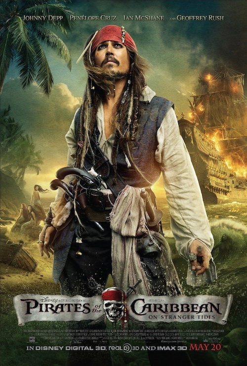 Pirates of the Caribbean: On Stranger Tides first official Poster